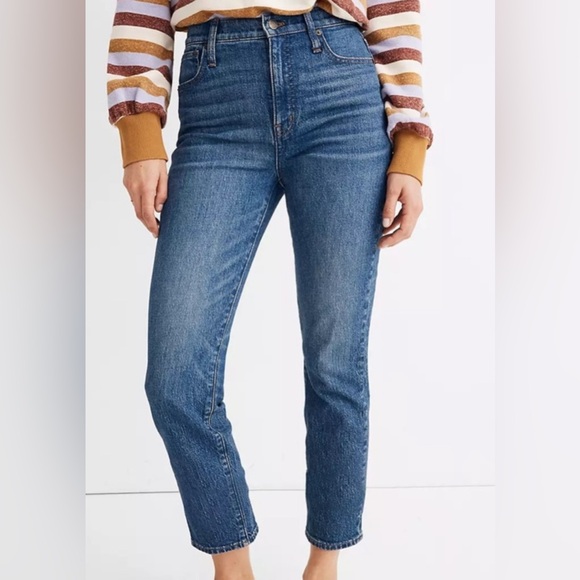Madewell Classic Straight Leg Jean Sz29 - Picture 3 of 13